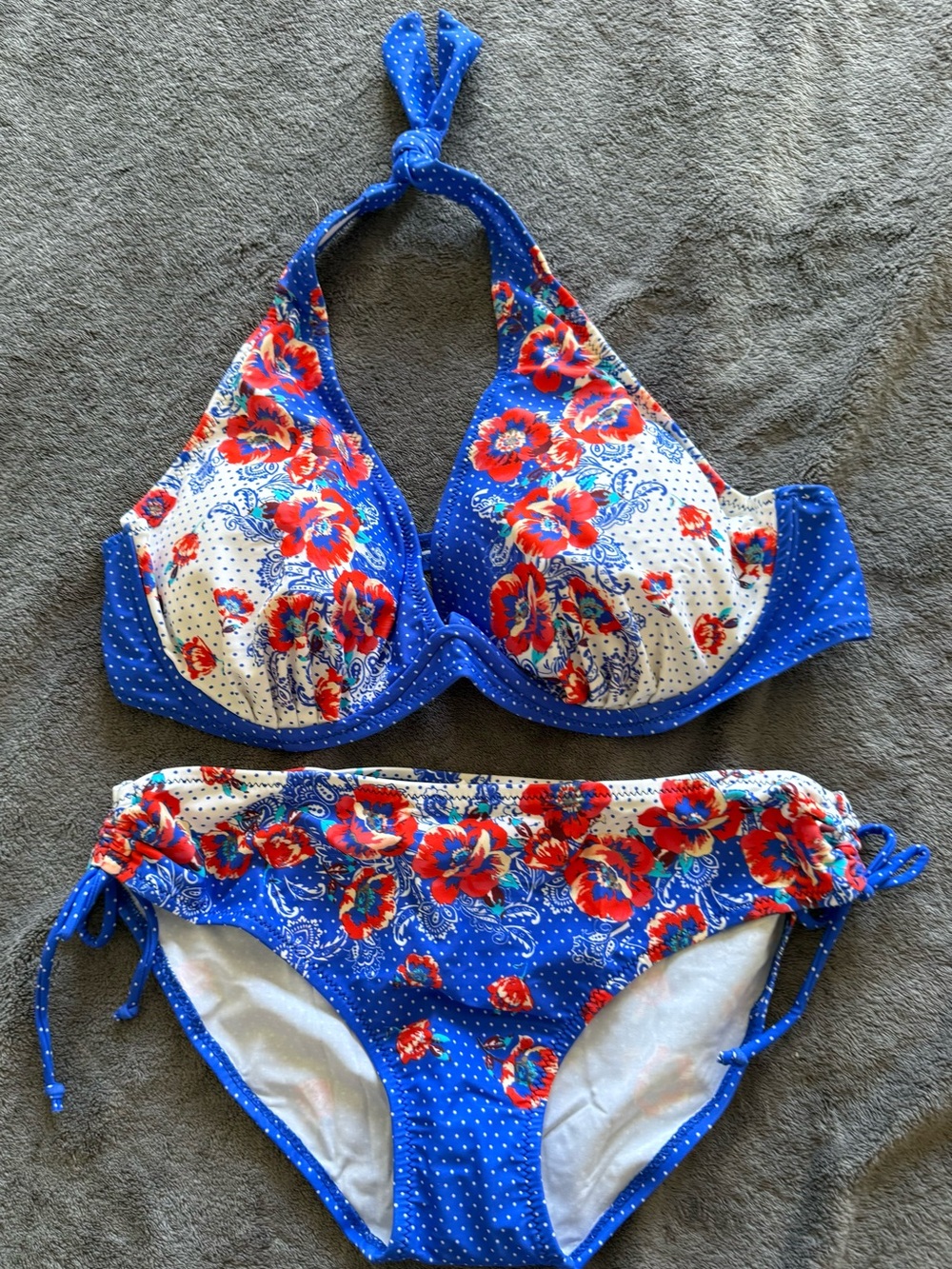 Two-Piece Floral Bikini